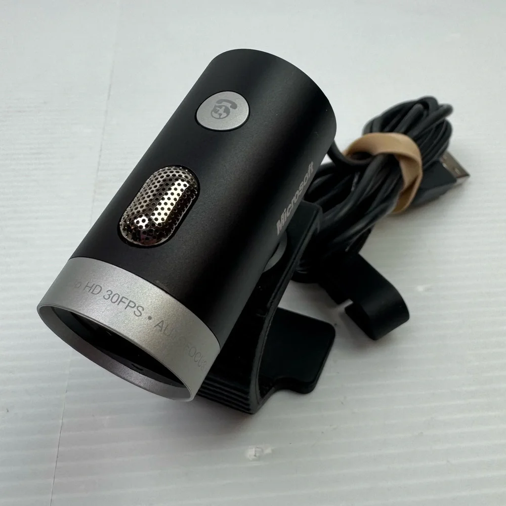 Microsoft LifeCam Cinema 720p HD Wide Screen Camera Webcam Model 1393 Tested